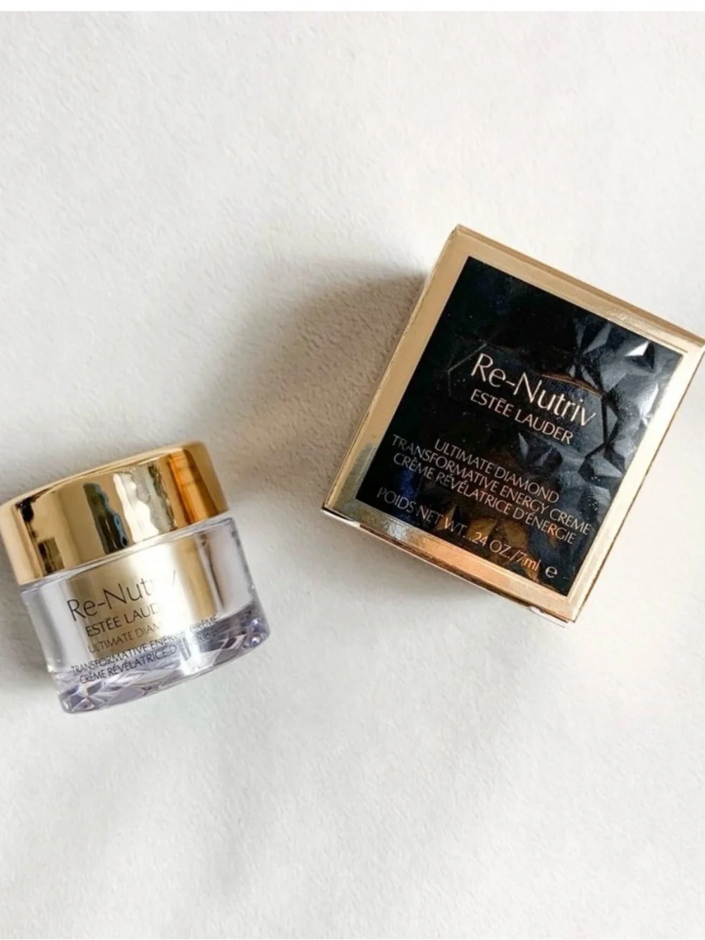2x Estee Lauder Re-Nutriv Ultimate Diamond Transformative Energy Creme Rich 7ml